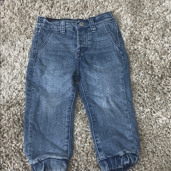 7 FOR ALL MANKIND DENIM JOGGERS-TODDLER - Picture 1 of 5